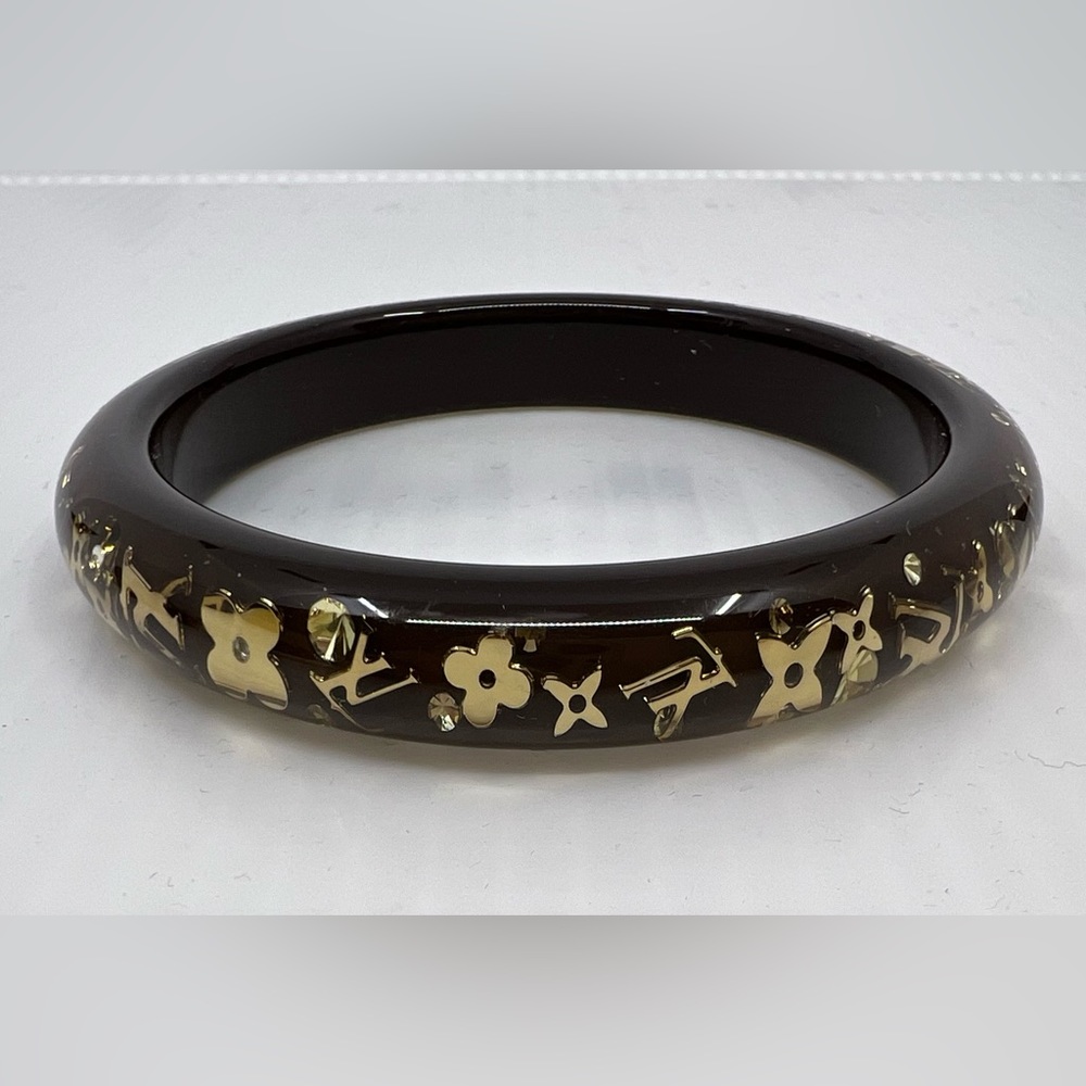 Louis Vuitton Resin Narrow Inclusion Bangle